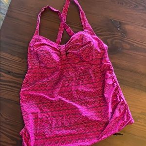 Maternity tankini swim top